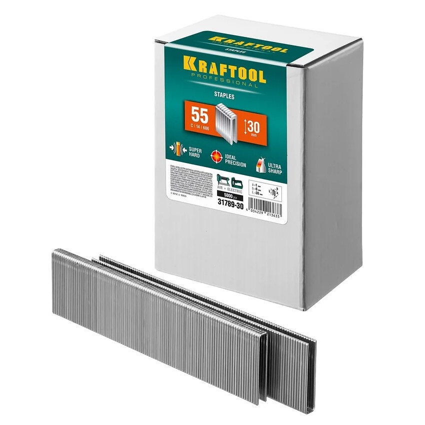 Скобы KRAFTOOL 31789-30 - фото 2