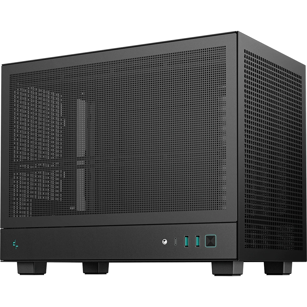 Корпус DeepCool CH160 MESH Black - R-CH160-BKNMI0-G-1 - фото 3