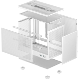 Корпус DeepCool CH160 MESH White (R-CH160-WHNMI0-G-1)