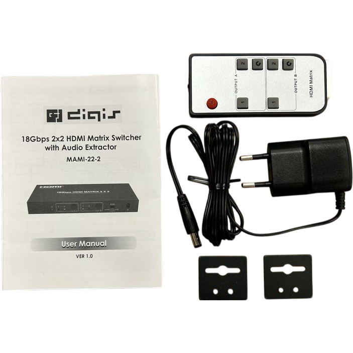 Матричный коммутатор Digis MAMI-22-2 - фото 3