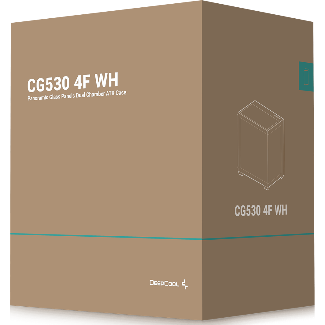 Корпус DeepCool CG530 4F White - R-CG530-WHADA4-G-1 - фото 13