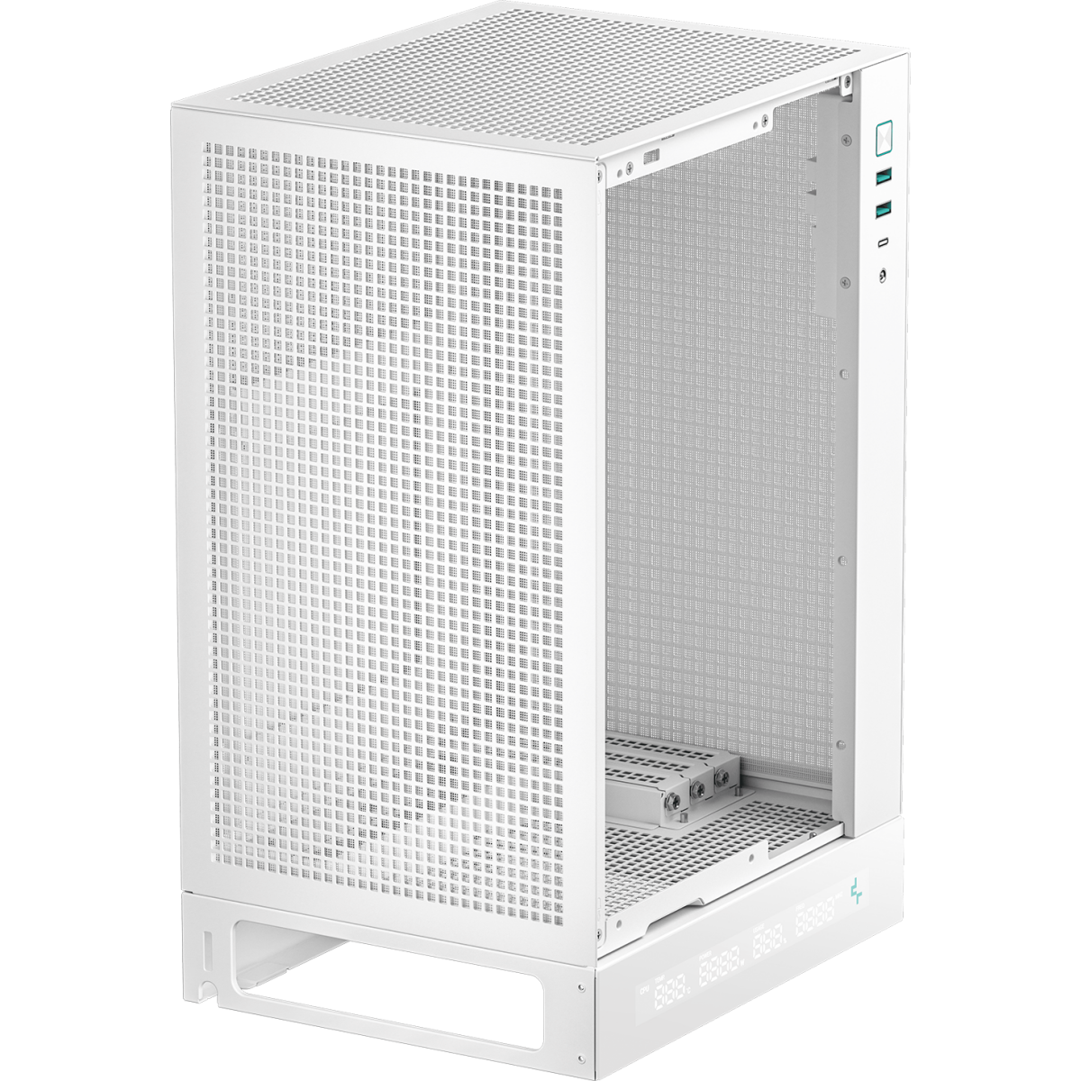 Корпус DeepCool CH170 DIGITAL White - R-CH170-WHNPI0D-G-1 - фото 7