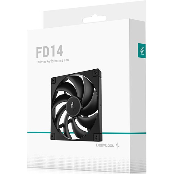 Вентилятор для корпуса DeepCool FD14 - R-FD14-BKNPN1-G - фото 5
