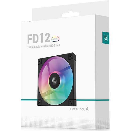 Вентилятор для корпуса DeepCool FD12 ARGB - R-FD12-BKAPN1-G - фото 5