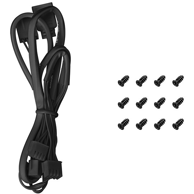 Вентилятор для корпуса DeepCool FD12 ARGB (3 шт.) - R-FD12-BKAPN3-G - фото 4