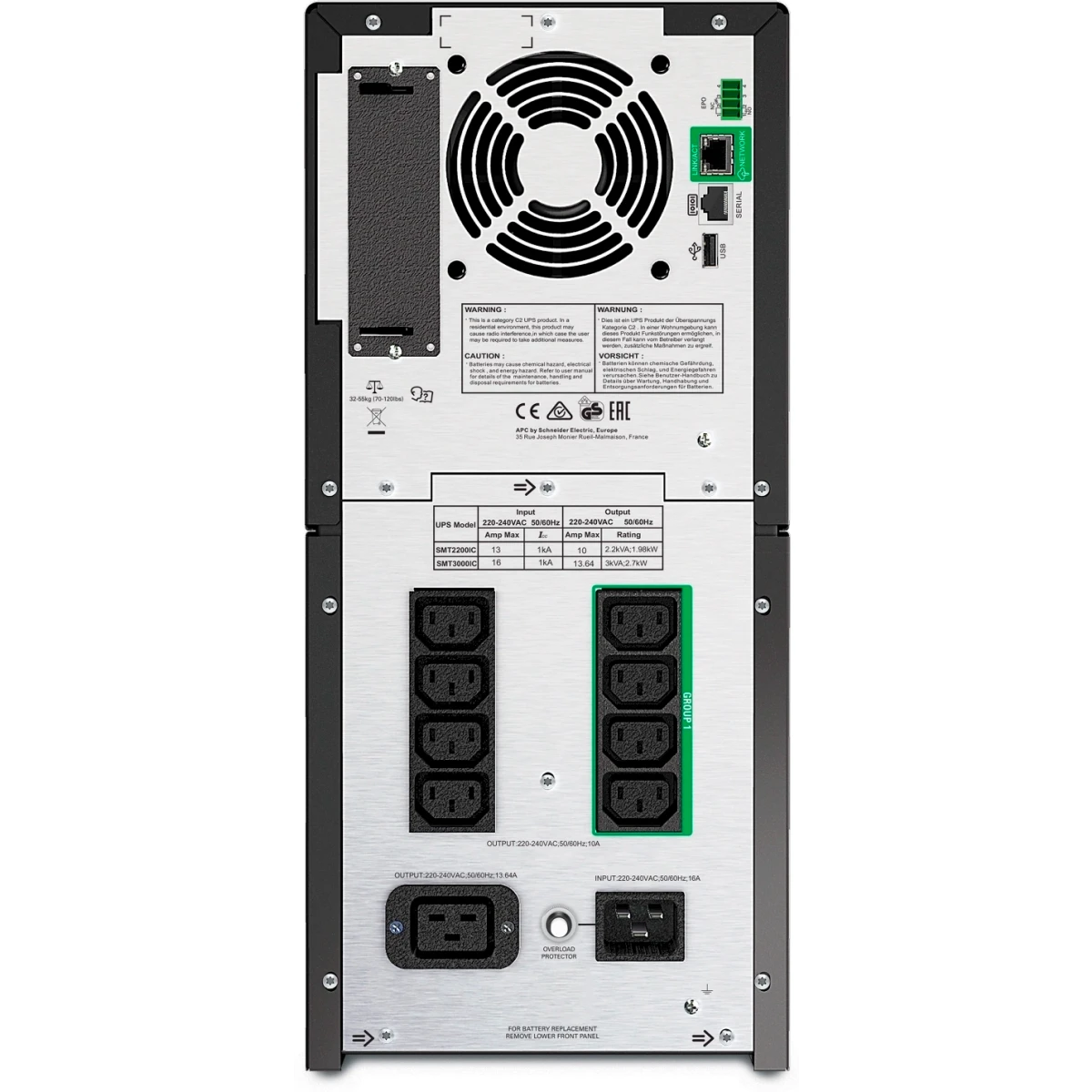 ИБП APC SMT2200IC Smart-UPS 2200VA - фото 2