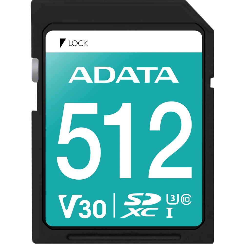 Карта памяти 512Gb SD ADATA Premier Pro (ASDX512GUI3V30S-R)