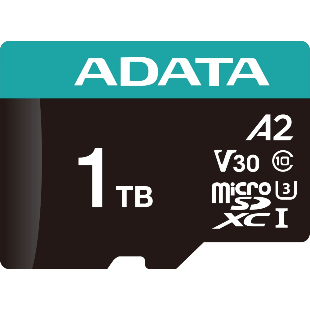 Карта памяти 1Tb MicroSD ADATA Premier Pro + SD адаптер (AUSDX1TUI3V30SA2-RA1)