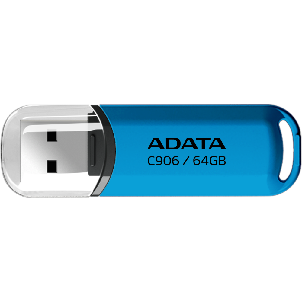 USB Flash накопитель 64GB ADATA C906 Blue
