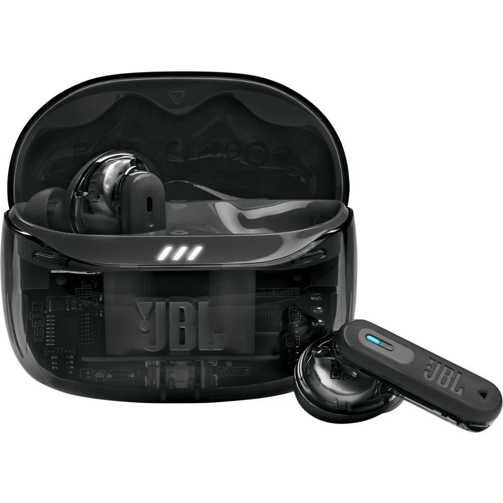 Гарнитура JBL Tune Beam Ghost 2 Black - JBLTBEAM2GBLK