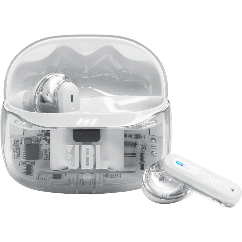 Гарнитура JBL Tune Beam Ghost 2 White - JBLTBEAM2GWHT