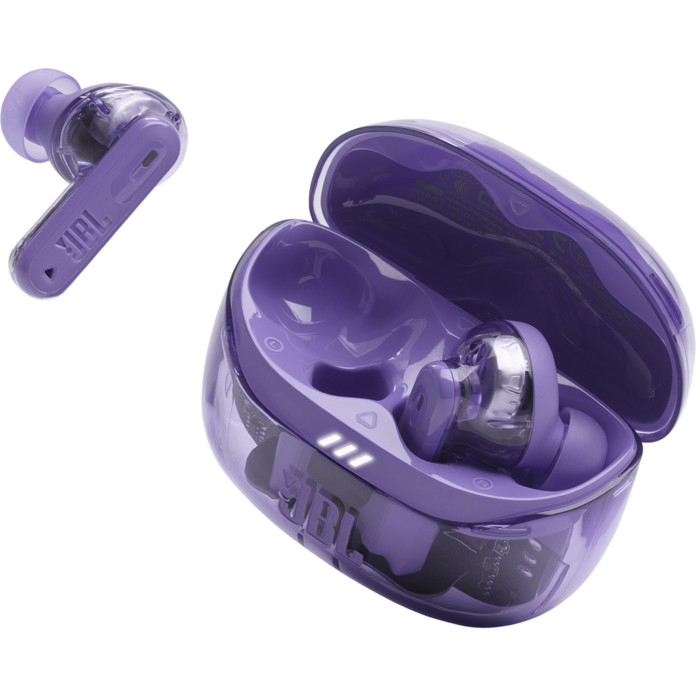 Гарнитура JBL Tune Beam Ghost 2 Purple - JBLTBEAM2GMAE - фото 6