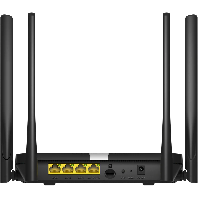 Wi-Fi маршрутизатор (роутер) Cudy LT500 Black - фото 3