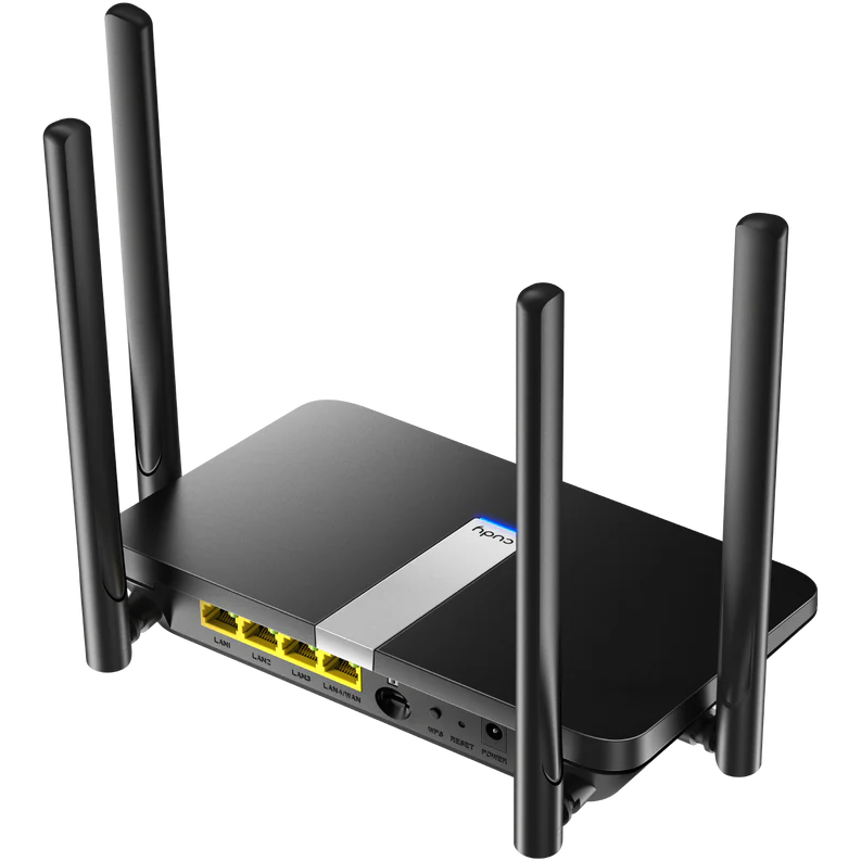 Wi-Fi маршрутизатор (роутер) Cudy LT500 Black - фото 4