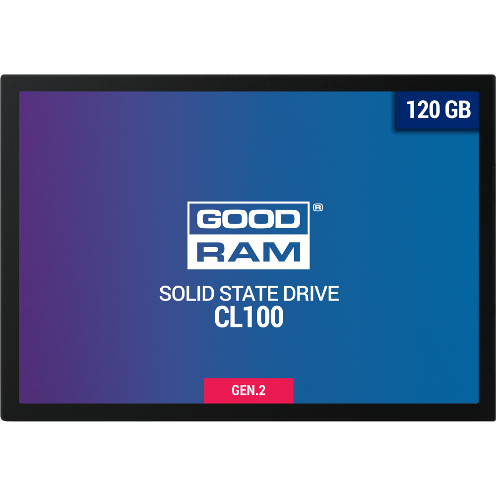 Накопитель SSD 120Gb GOODRAM CL100 Gen.2 (SSDPR-CL100-120-G2)