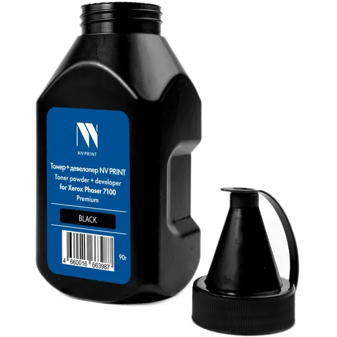 Тонер + девелопер NV Print NV-XR7100-PR-90GBK Black - фото 2
