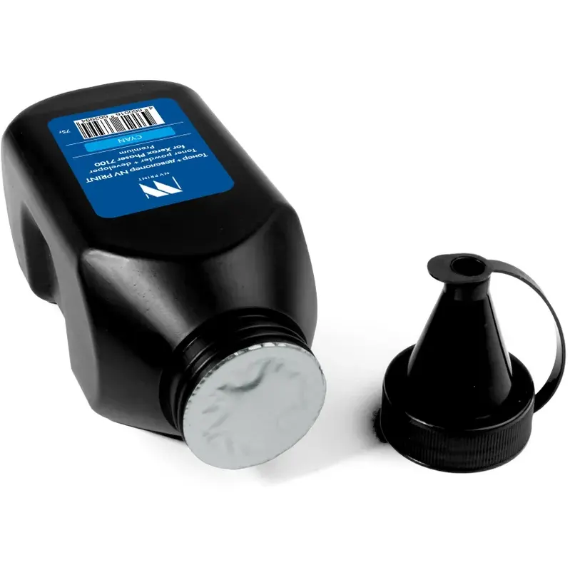 Тонер + девелопер NV Print NV-XR7100-PR-75GC Cyan - фото 3