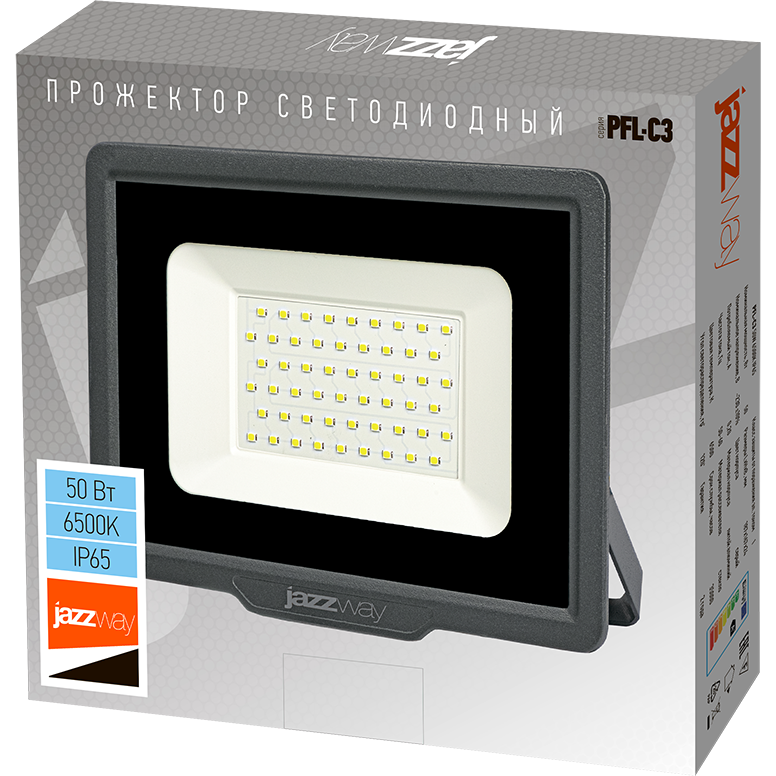 Прожектор JazzWay PFL-C3 50W - 5023581A - фото 6