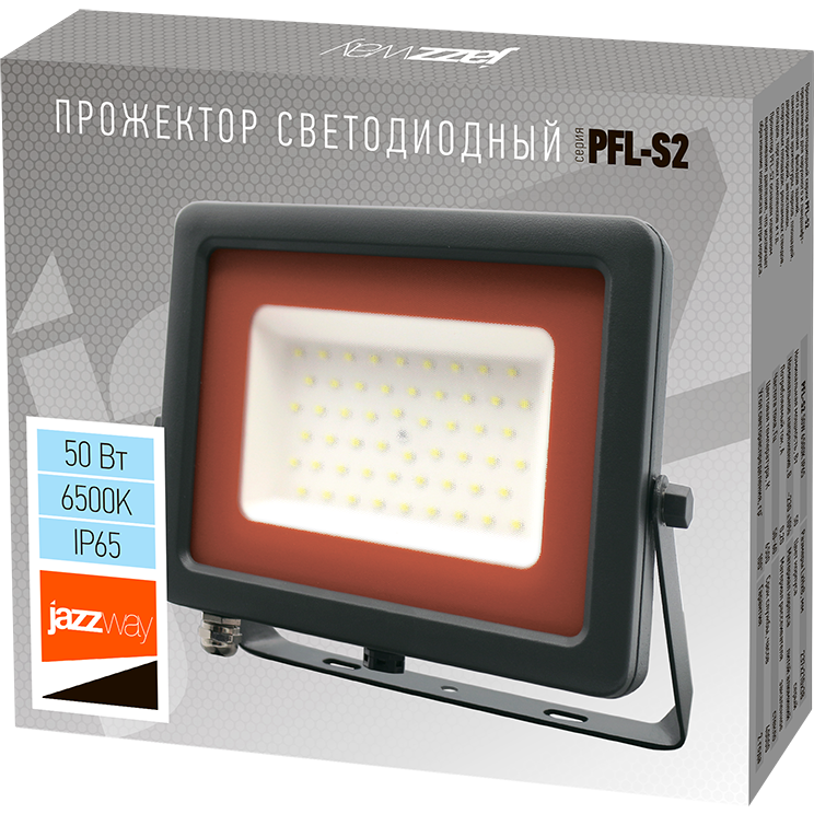 Прожектор JazzWay PFL-S2 50W - 2853301D - фото 6