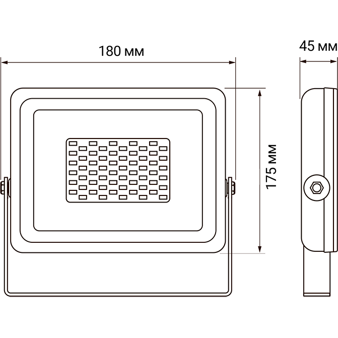 Прожектор JazzWay PFL-SC 50W - 5001435 - фото 2