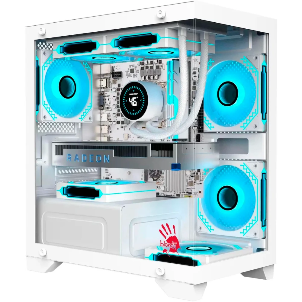 Корпус Bloody BD-CC103 White - BD-CC103-WH