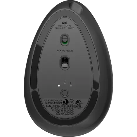 Мышь Logitech MX Vertical Black (910-005451) - фото 5