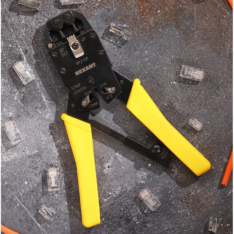 Инструмент обжимной Rexant HT-200R (12-3442) - фото 7