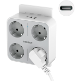 Сетевой фильтр Tessan TS-302-DE-C Grey