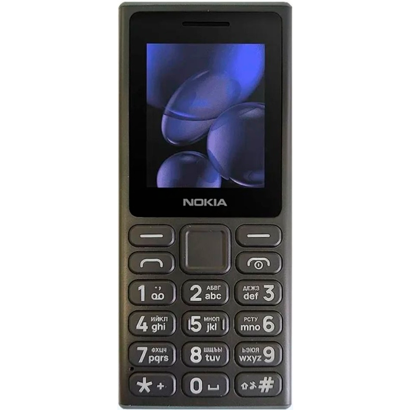 Телефон Nokia 108 Dual Sim Black (TA-1627)