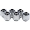 Комплект фитингов Alphacool Eiszapfen 16/10mm Anschraubtulle G1/4 - Chrome Sixpack (17235)