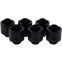 Комплект фитингов Alphacool Eiszapfen 16/10mm Anschraubtulle G1/4 - Deep Black Sixpack (17234)