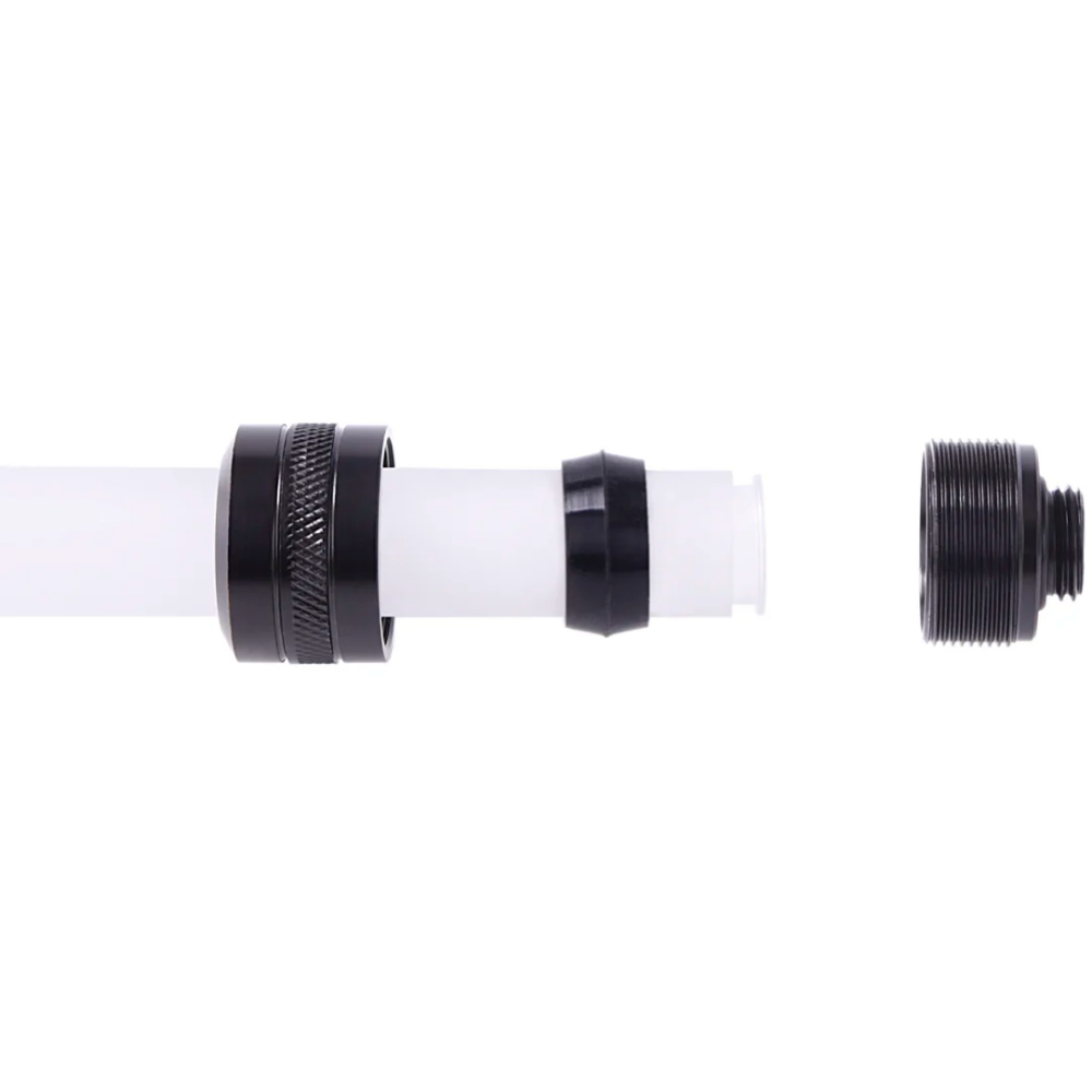 Комплект фитингов Alphacool Eiszapfen PRO 16mm HardTube Fitting G1/4 - Deep Black Sixpack (17477) - фото 3