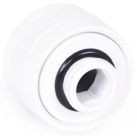 Комплект фитингов Alphacool Eiszapfen PRO 16mm HardTube Fitting G1/4 - White Sixpack (17484) - фото 2