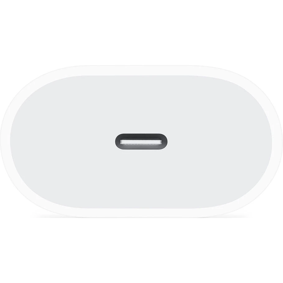 Сетевое зарядное устройство Apple 20W USB-C Power Adapter (MHJE3/MD3J4) - MHJE3/MD3J4(ZM)/A - фото 2