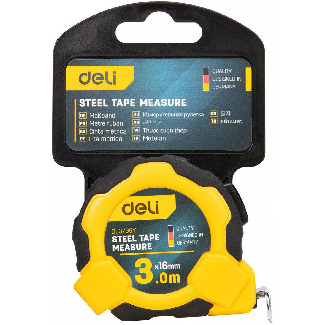 Рулетка Deli DL3795 - фото 3