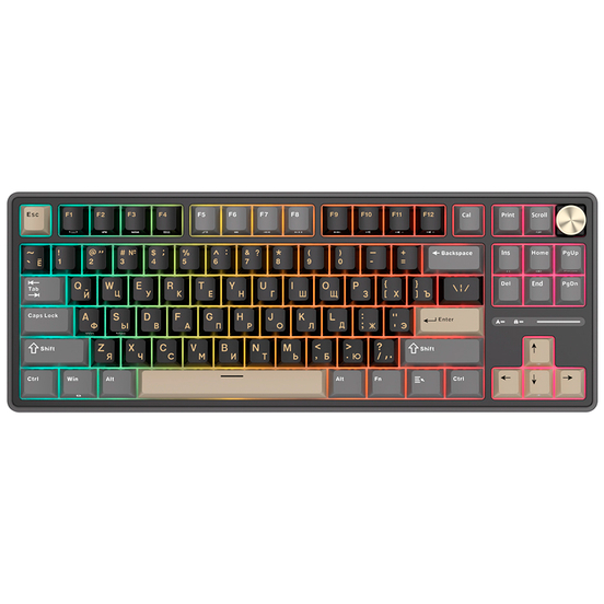 Клавиатура Royal Kludge R87 Pro Phantom (Brown Switch)