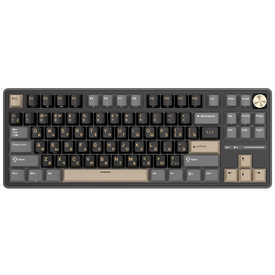 Клавиатура Royal Kludge R87 Pro Phantom (Cream Switch) - 6977576550731 - фото 2