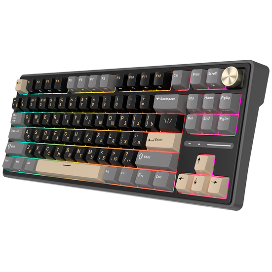 Клавиатура Royal Kludge R87 Pro Phantom (Cream Switch) - 6977576550731 - фото 3