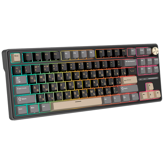 Клавиатура Royal Kludge R87 Pro Phantom (Cream Switch) - 6977576550731 - фото 4