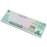 Клавиатура Royal Kludge R87 Pro Sky Cyan (Cream Switch) (6977576550700)