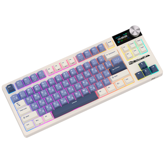 Клавиатура Royal Kludge S85 Horizon Blue (Beige Switch) - 6977576550823 - фото 5