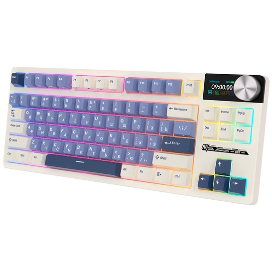 Клавиатура Royal Kludge S85 Horizon Blue (Cloud Switch) - 6977576550830 - фото 3