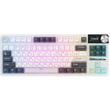 Клавиатура Royal Kludge S85 White Night (Beige Switch) (6977576550816)