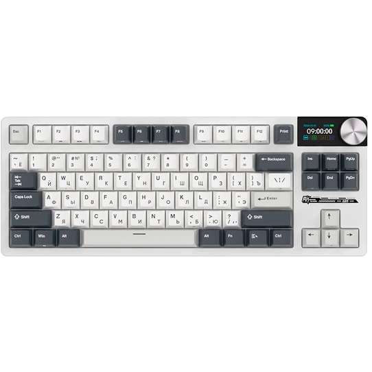 Клавиатура Royal Kludge S85 White Night (Beige Switch) - 6977576550816 - фото 2