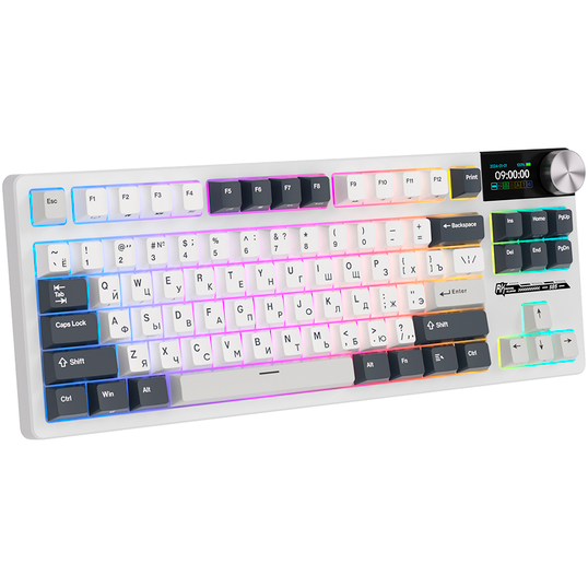 Клавиатура Royal Kludge S85 White Night (Cloud Switch) - 6977576550809 - фото 4