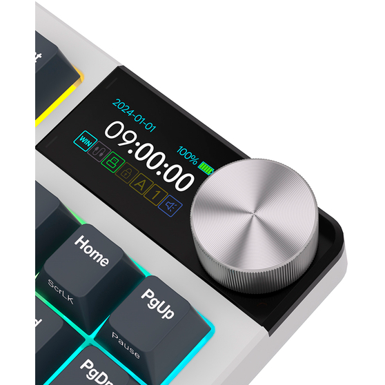 Клавиатура Royal Kludge S85 White Night (Cloud Switch) - 6977576550809 - фото 7