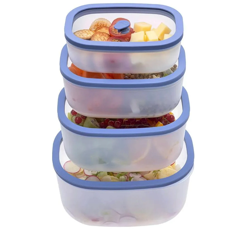 Вакуумные контейнеры Status Fresko set 4 Lilac - фото 2