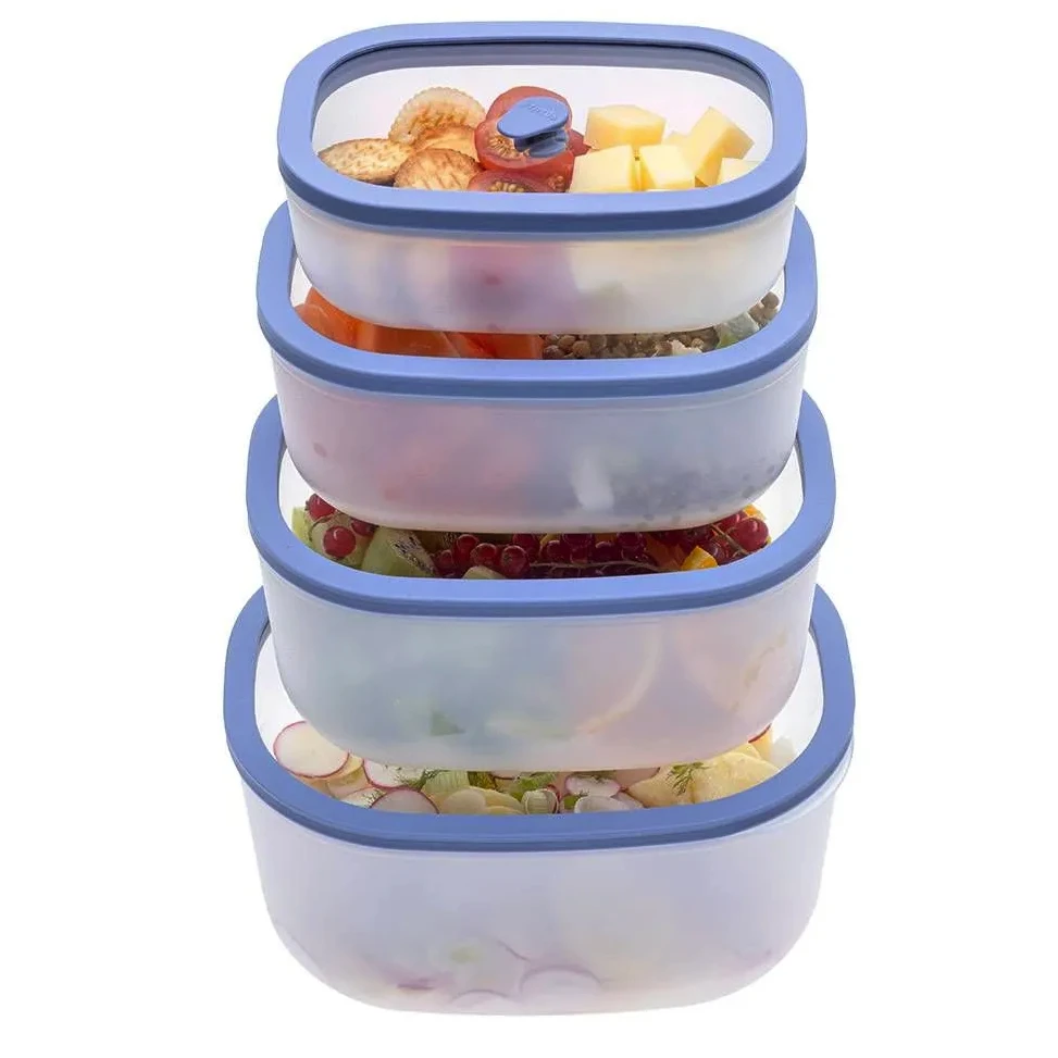 Вакуумные контейнеры Status Fresko set 5 Lilac - фото 2