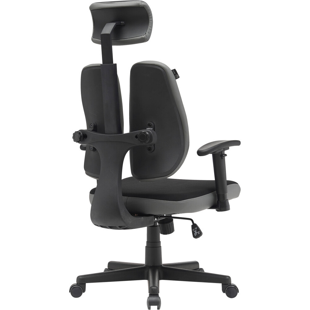 Офисное кресло Cactus CS-CHR-MC03-BKGY - фото 4