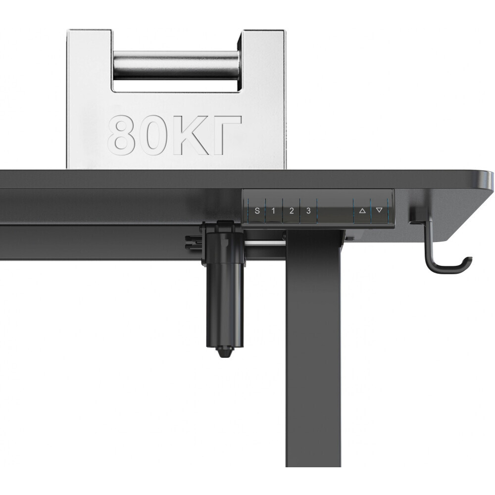 Компьютерный стол Cactus CS-EDXL-BBK - фото 3